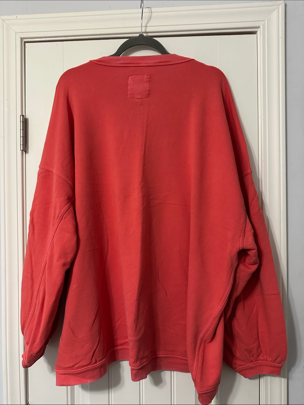 aerie Crewneck Sweatshirt with Heart Embroidery - Picture 3 of 3